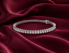 Solitaire Collection - Celeste Eternity Moissanite Tennis Bracelet