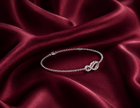 Solitaire Collection - Infinity Grace Chain Bracelet