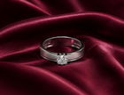 Gentlemen Collection - Regal Crest Solitaire Ring