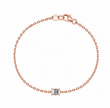 Rosé Éclat Moissanite Bracelet