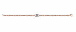 Rosé Éclat Moissanite Bracelet