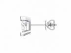 Seraphina Pear Moissanite Stud Earrings