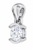 Solitaire Collection - Nova Embrace Moissanite Pendant