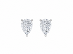 Amora Heart Moissanite Stud Earrings