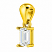 Solitaire Collection - Aurelia Emerald Moissanite Pendant