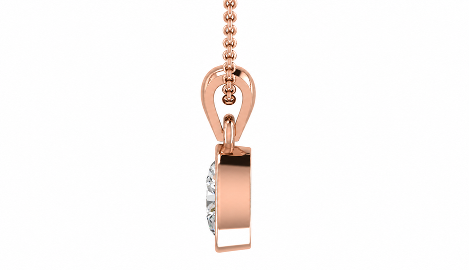 AURELIA OVAL BEZEL PENDANT