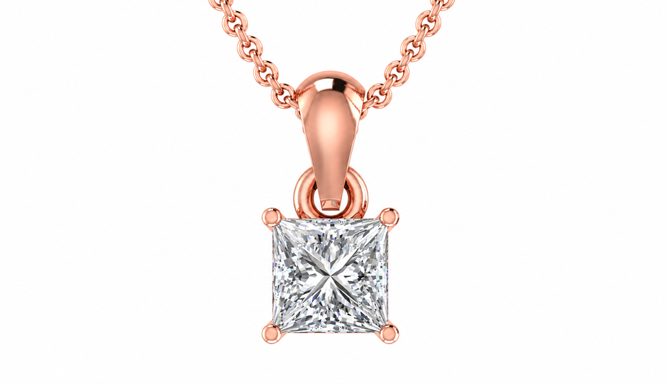 PRINCESS RADIANCE SOLITAIRE PENDANT