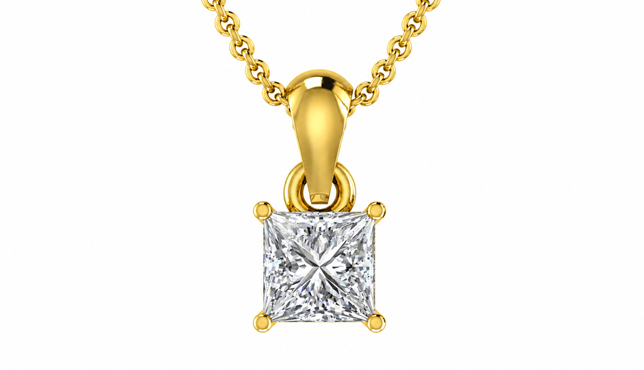 PRINCESS RADIANCE SOLITAIRE PENDANT