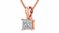 PRINCESS RADIANCE SOLITAIRE PENDANT