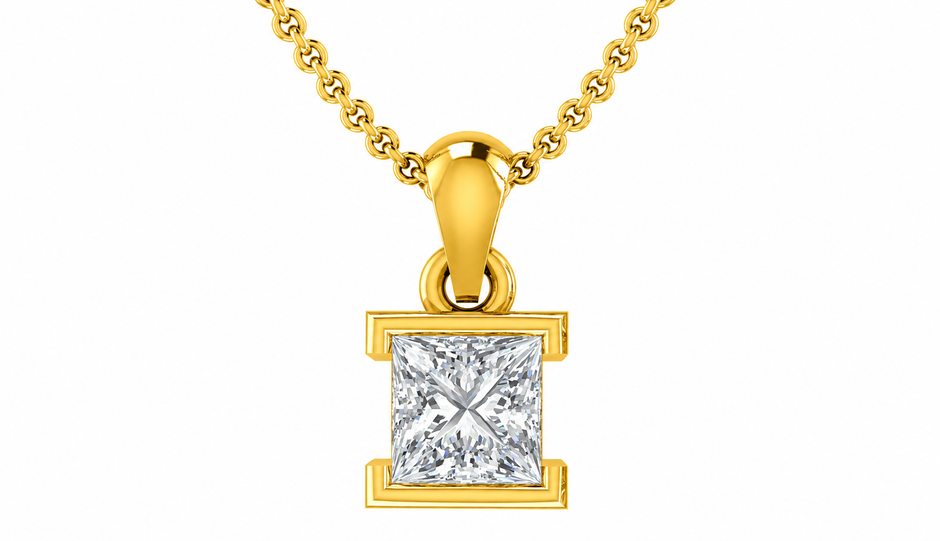 PRISM FRAME PRINCESS PENDANT