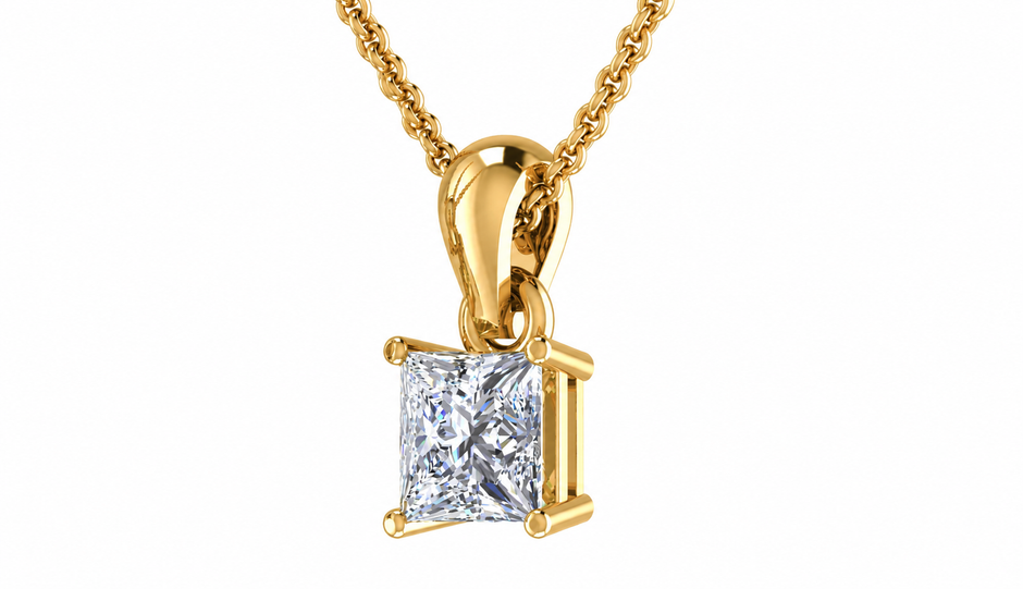 PRISM FRAME PRINCESS PENDANT