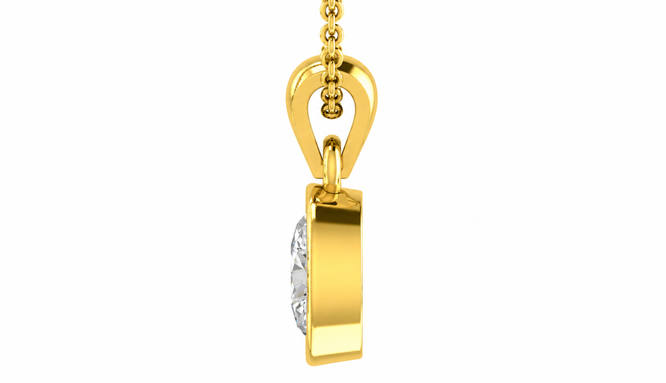 AURELIA OVAL BEZEL PENDANT