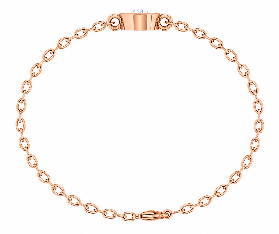 Elysia Bezel Moissanite Bracelet
