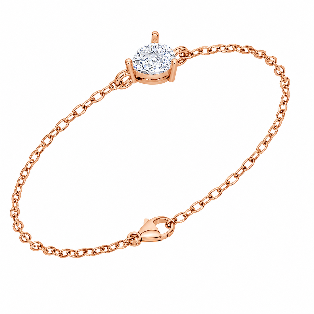 Vera Solitaire Moissanite Bracelet