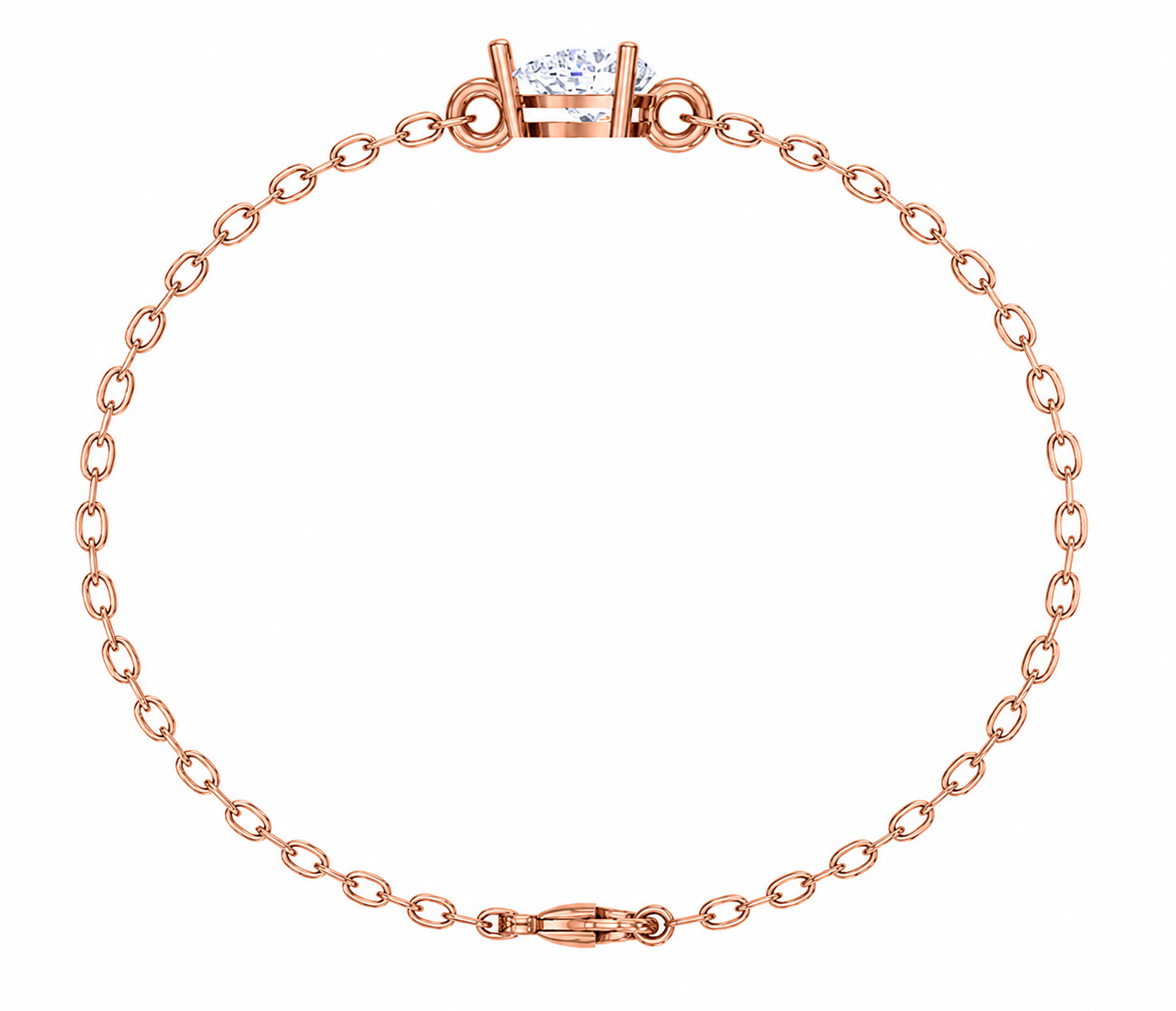 Vera Solitaire Moissanite Bracelet