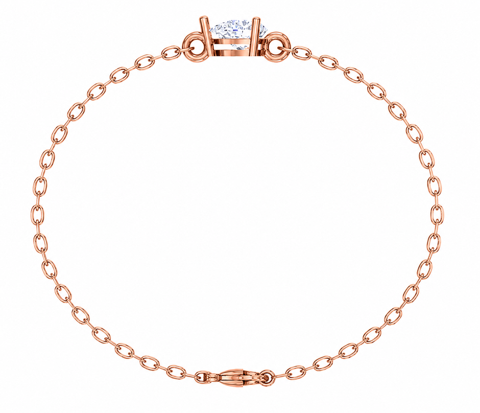 Vera Solitaire Moissanite Bracelet