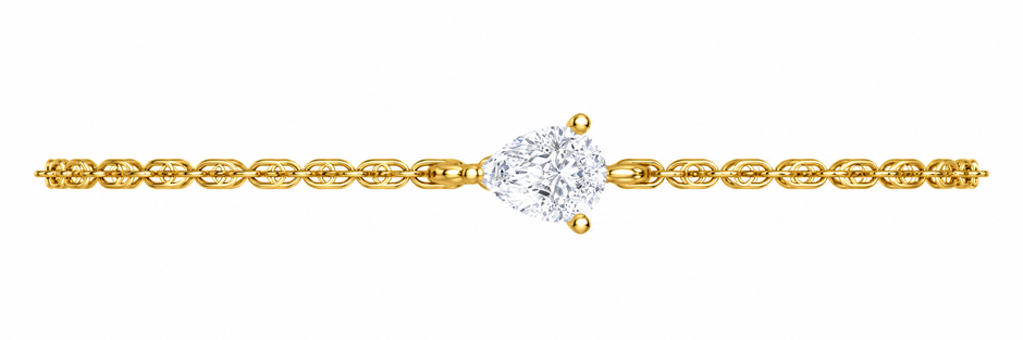 Vera Solitaire Moissanite Bracelet