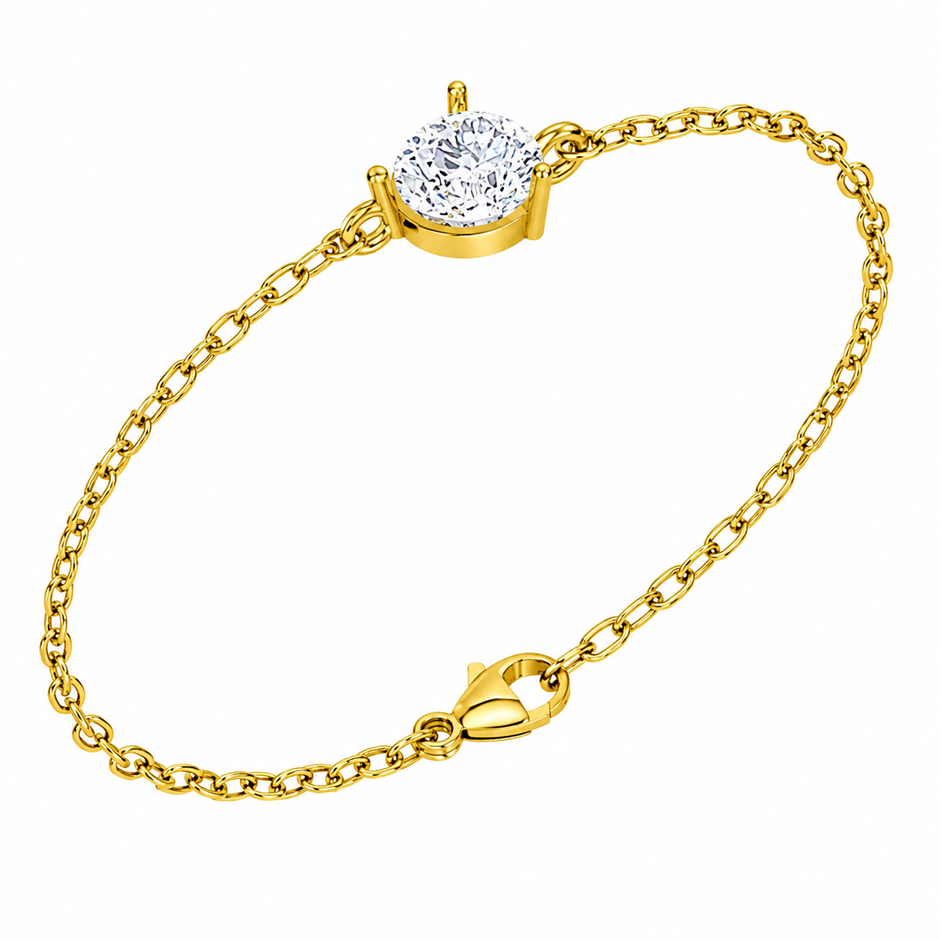 Vera Solitaire Moissanite Bracelet