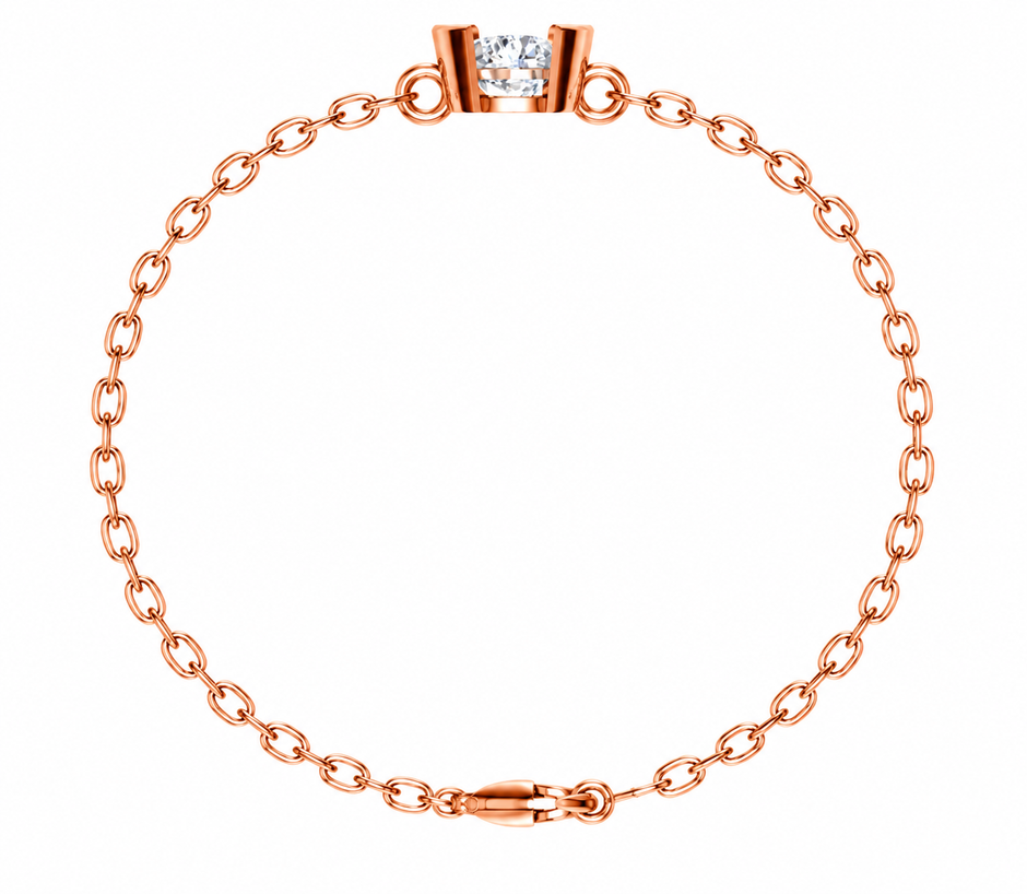Selene Arc Moissanite Bracelet
