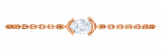 Selene Arc Moissanite Bracelet