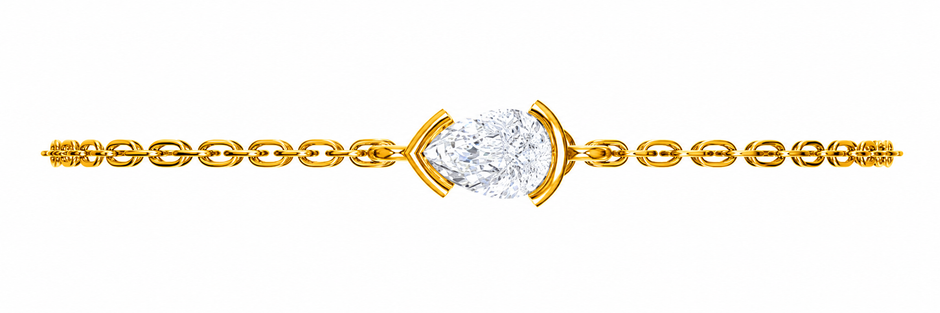 Selene Arc Moissanite Bracelet