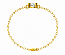 Selene Arc Moissanite Bracelet