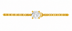 Celeste Solitaire Moissanite Bracelet