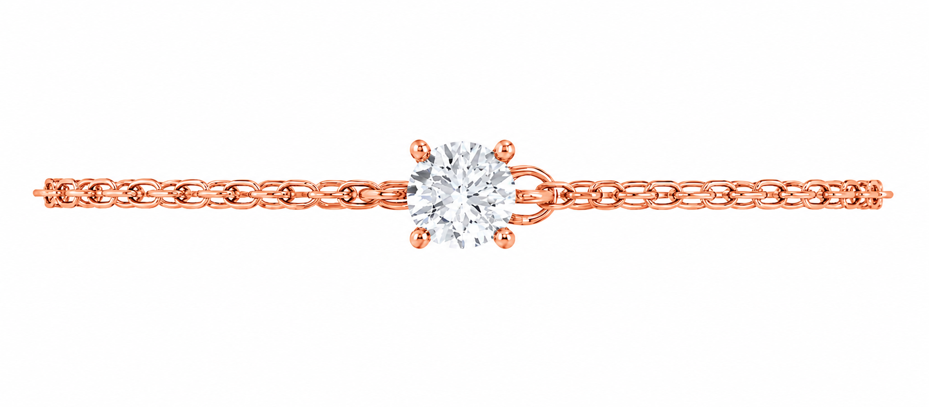 Celeste Solitaire Moissanite Bracelet