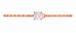 Celeste Solitaire Moissanite Bracelet
