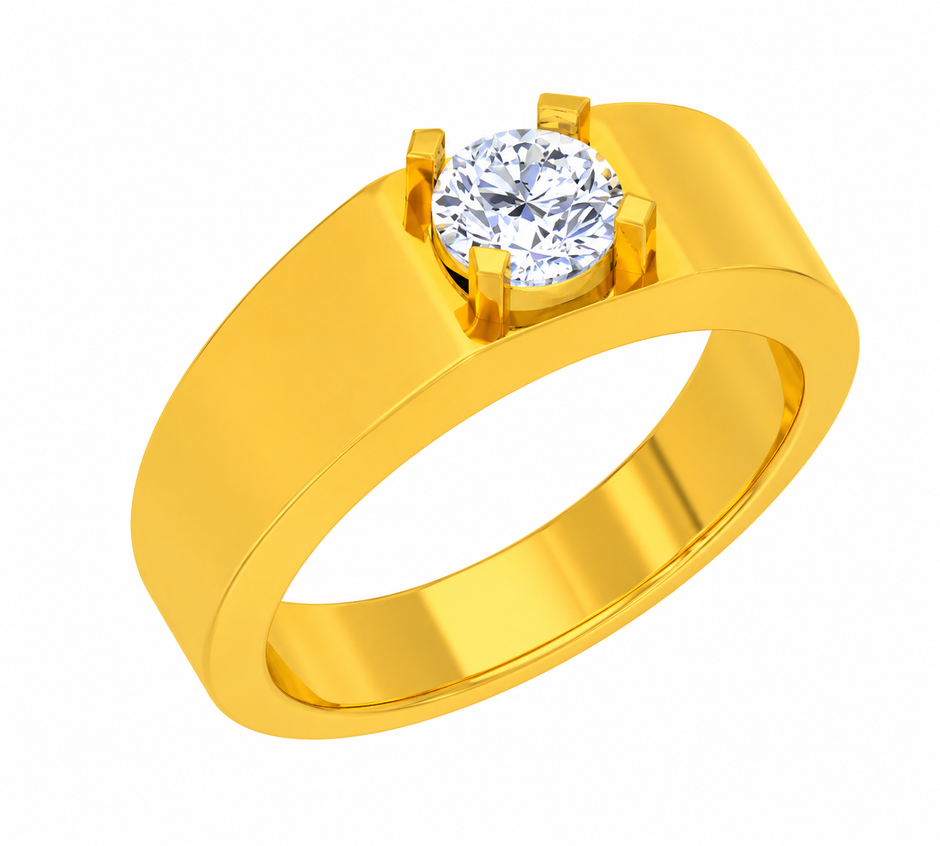 Gentlemen Collection - Sovereign Solitaire Men's Ring