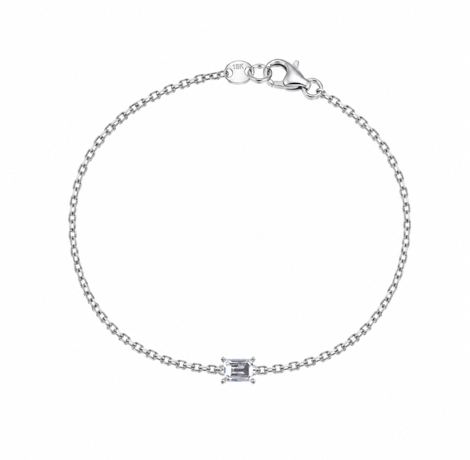 Rosé Éclat Moissanite Bracelet