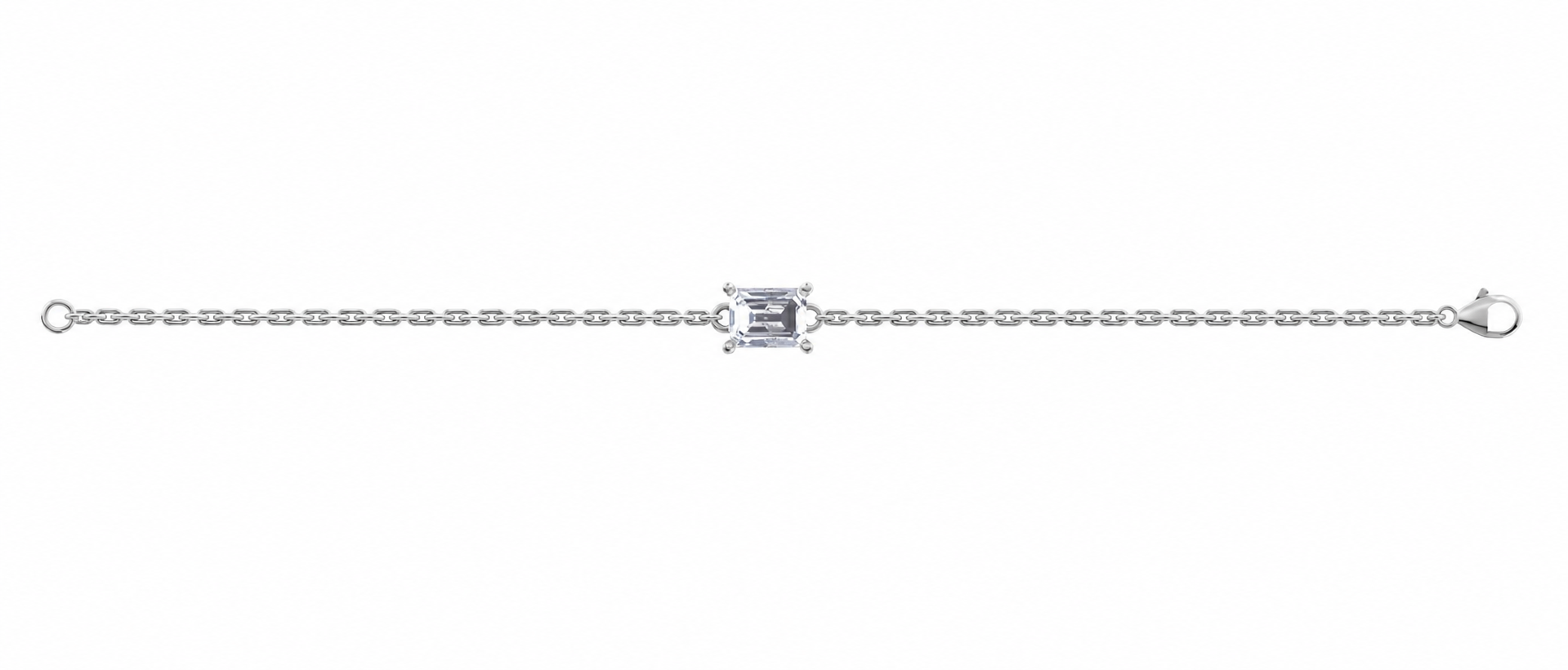 Rosé Éclat Moissanite Bracelet