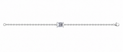 Rosé Éclat Moissanite Bracelet