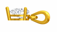 Solitaire Collection - Luna Solitaire Moissanite Pendant