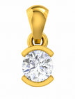 Solitaire Collection - Nova Embrace Moissanite Pendant