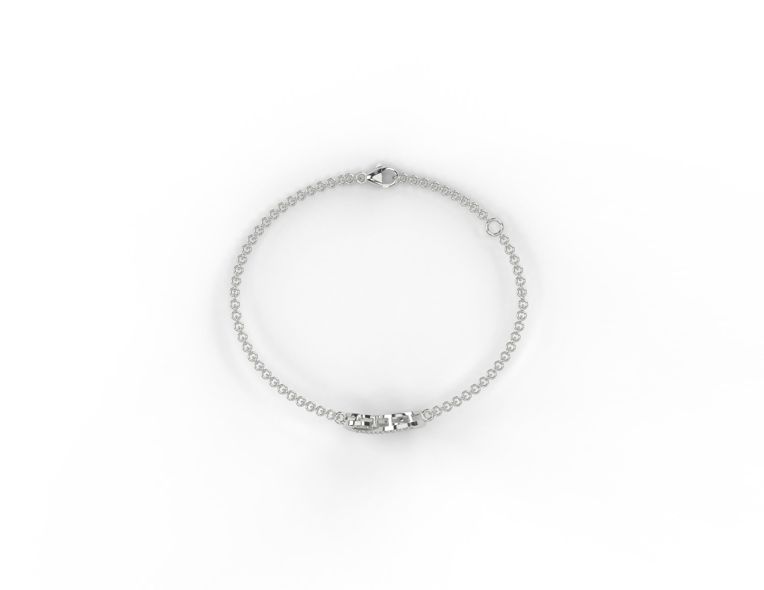 Solitaire Collection - Infinity Grace Chain Bracelet