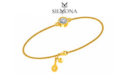 Aura Round Diamond Bracelet