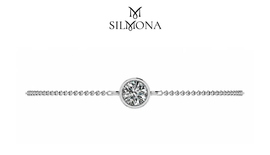 Aura Round Diamond Bracelet