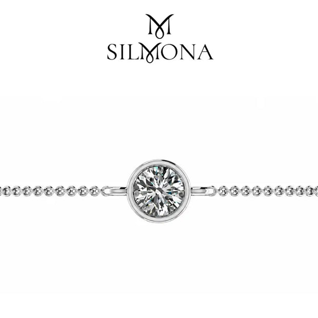 Aura Round Diamond Bracelet