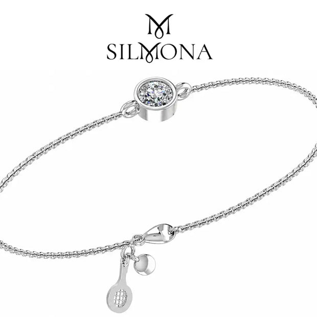 Aura Round Diamond Bracelet