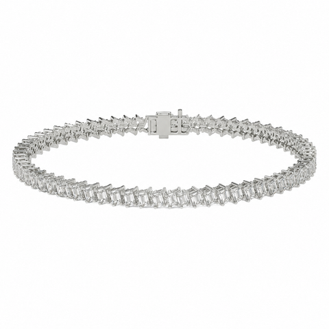 Solitaire Collection - Celeste Eternity Moissanite Tennis Bracelet