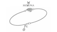Aura Pear Diamond Bracelet