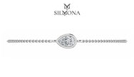 Aura Pear Diamond Bracelet