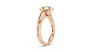 ROUND BEZEL SET SOLITAIRE RING