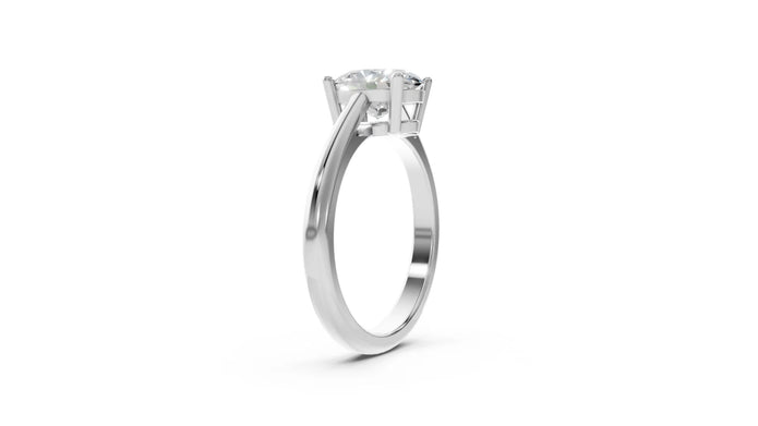 RADIANT OVAL SOLITAIRE RING