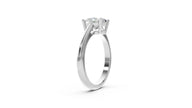 RADIANT OVAL SOLITAIRE RING