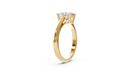 RADIANT OVAL SOLITAIRE RING
