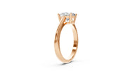 RADIANT OVAL SOLITAIRE RING