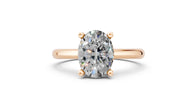 RADIANT OVAL SOLITAIRE RING